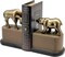 Bull Bear Decorative Vintage Bookends Business Gifts for Executives Manager Finance Company Stock Consultant Advisor Animal Book Ends Bookshelves Support Statues